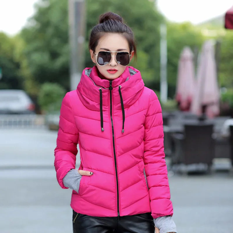 Women's Hooded Thick Jacket