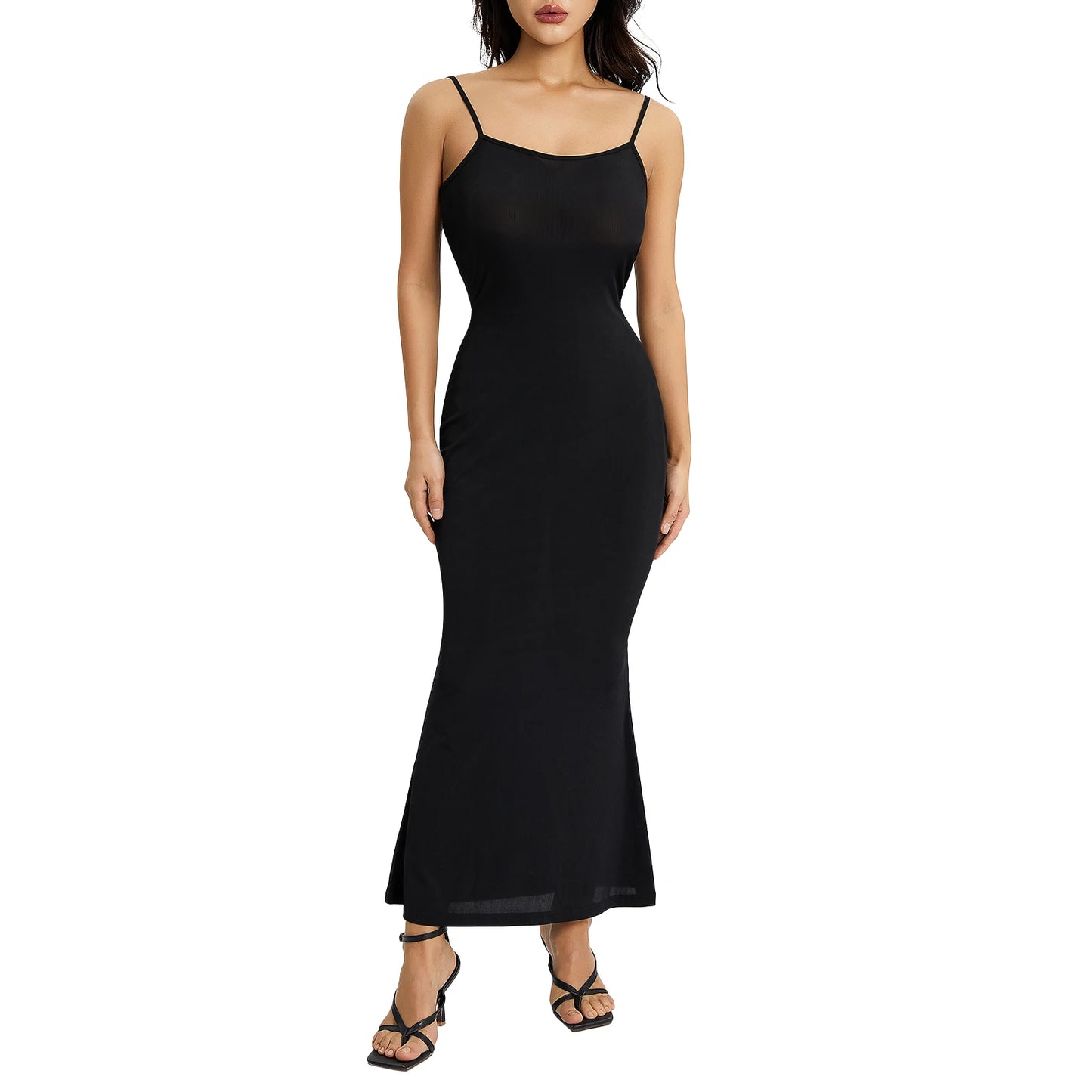 Women Casual Lounge Slip Long Dress