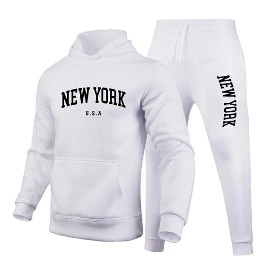 New York U.S.A City Men's/Women  Printed Set