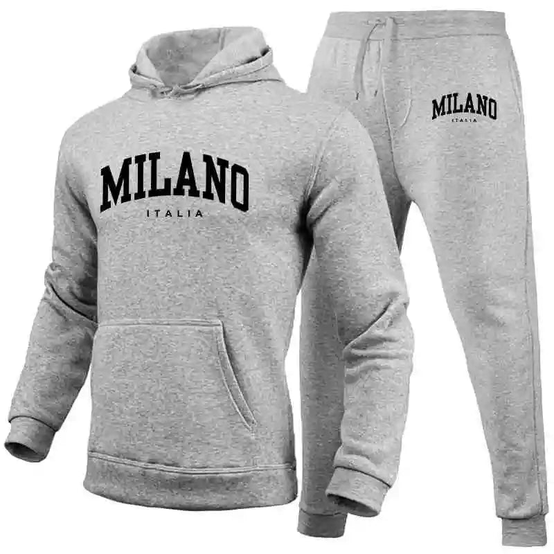 Men's Sports Hoodie Set