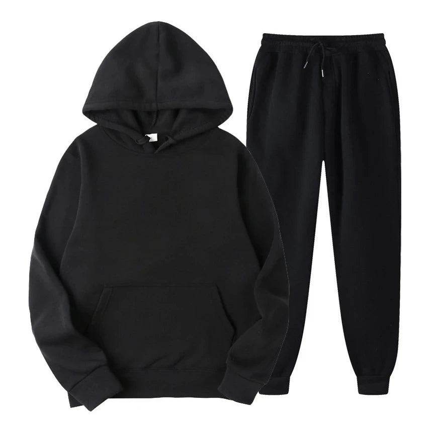 Tracksuits Men's sets Long Sleeve Pullover + Jogging Trousers