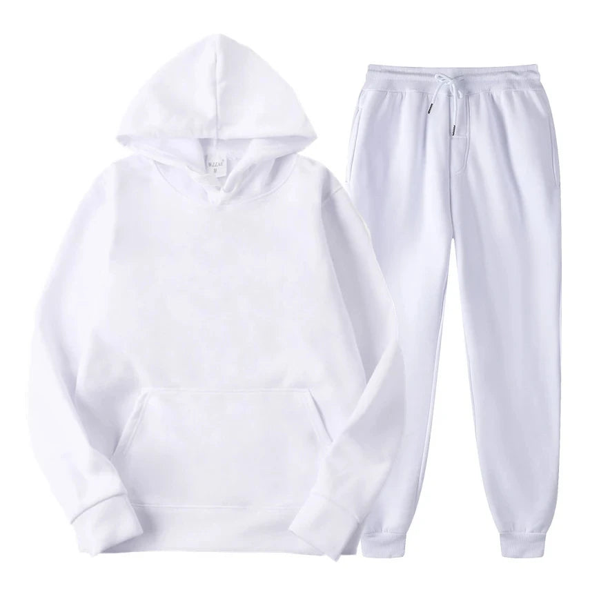 Tracksuits Men's sets Long Sleeve Pullover + Jogging Trousers