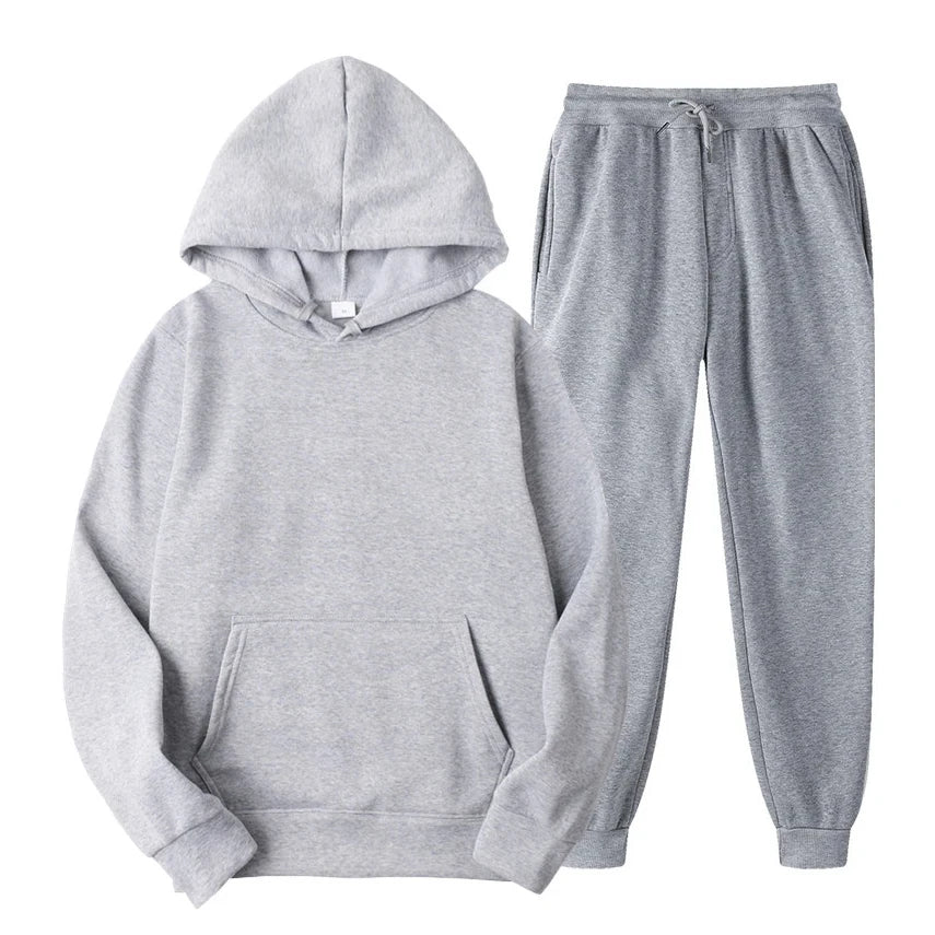 Tracksuits Men's sets Long Sleeve Pullover + Jogging Trousers