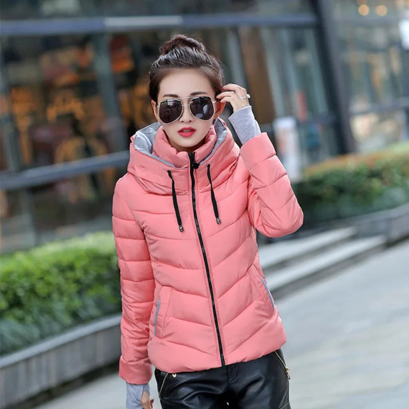 Women's Hooded Thick Jacket