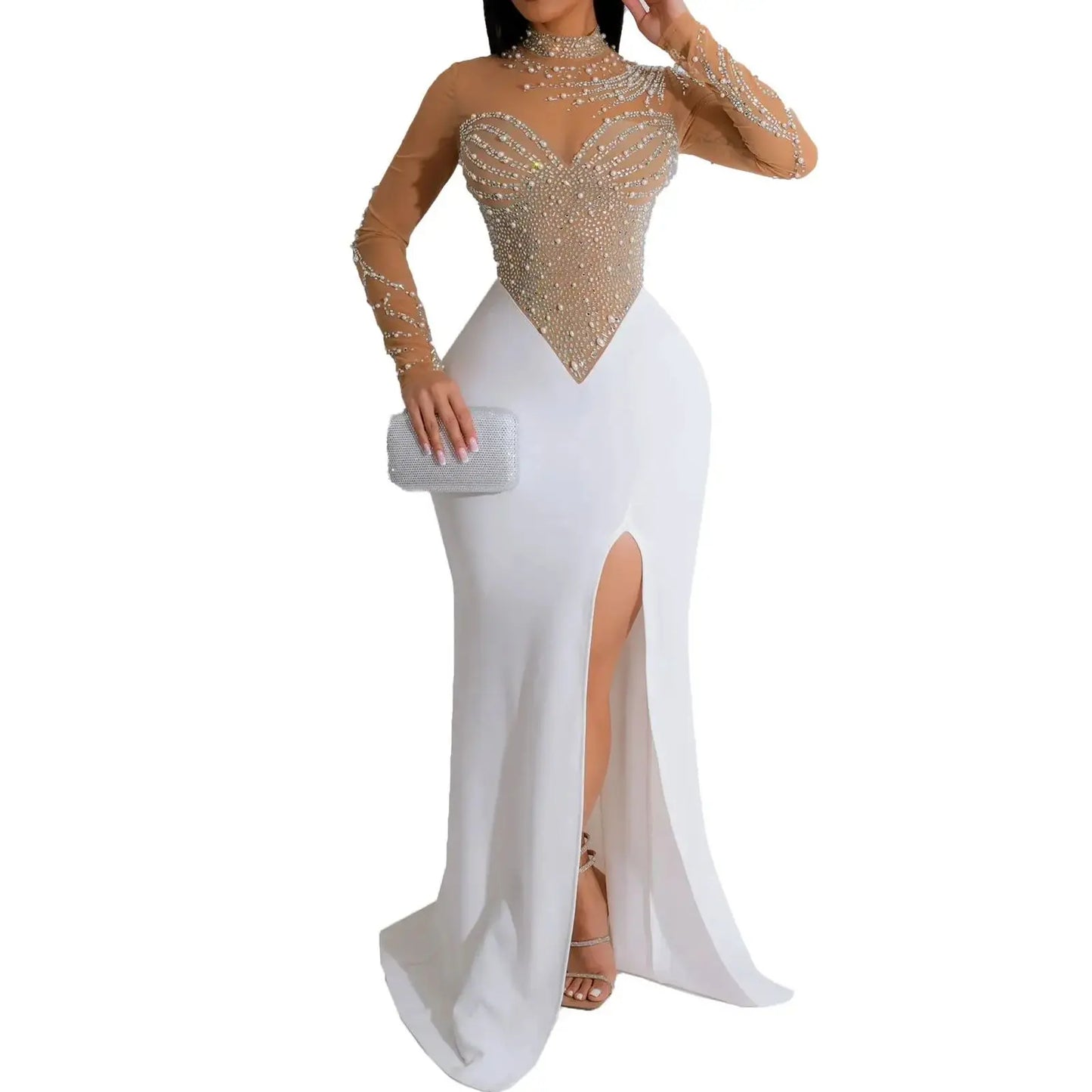 Plus Size Pearl Party Dress