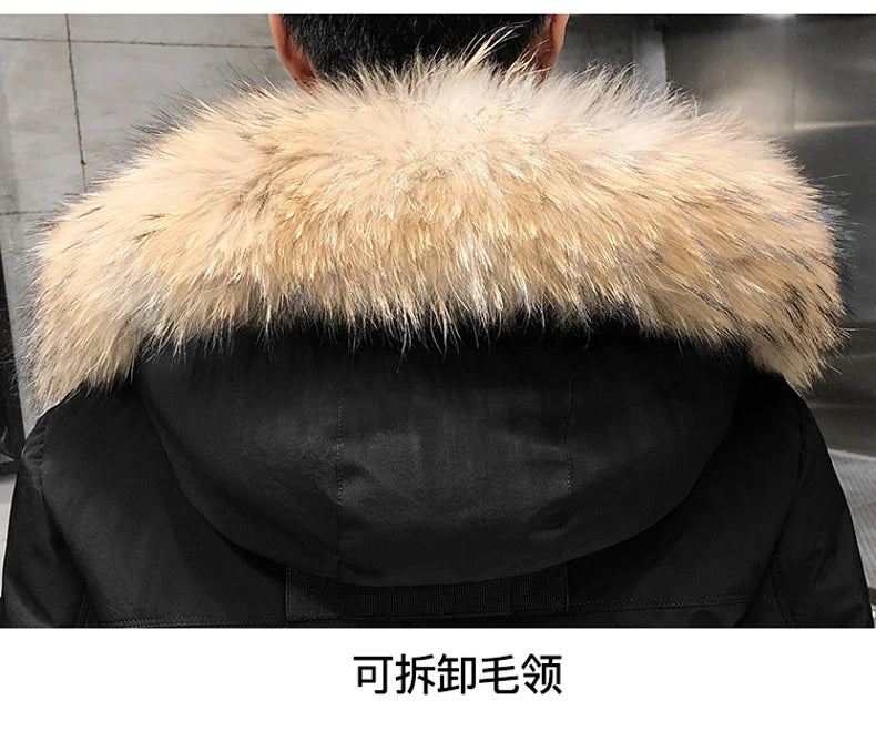 Male Winter Warm Parkas