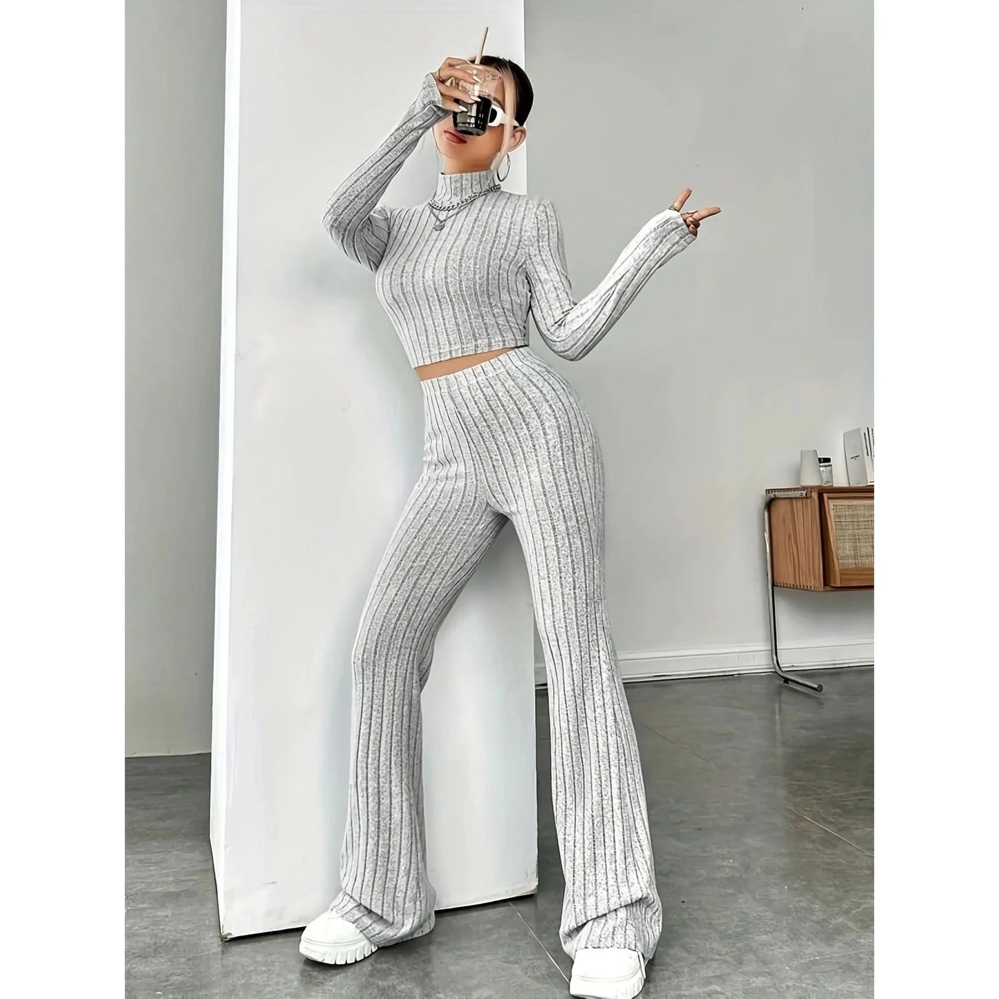 Two Piece Set For Women Streetwear