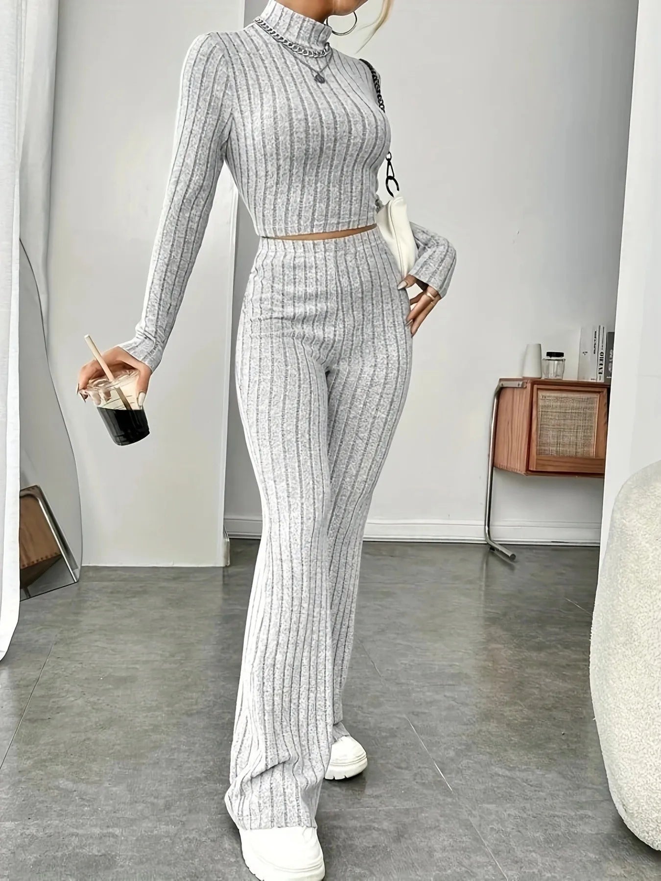 Two Piece Set For Women Streetwear