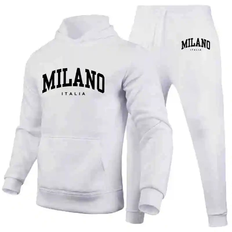 Men's Sports Hoodie Set