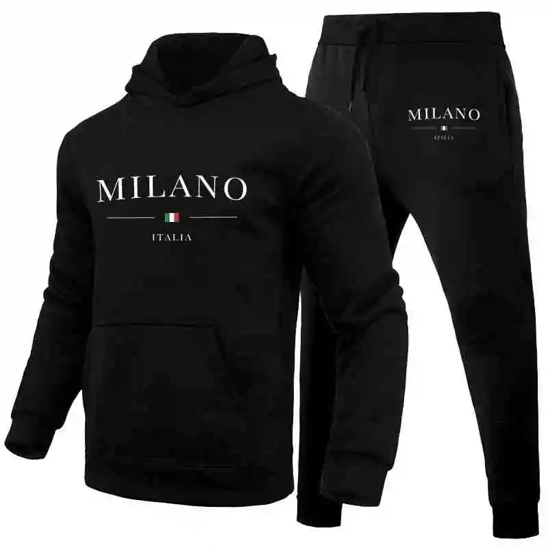 Men's Sports Hoodie Set