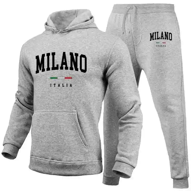 Men's Sports Hoodie Set