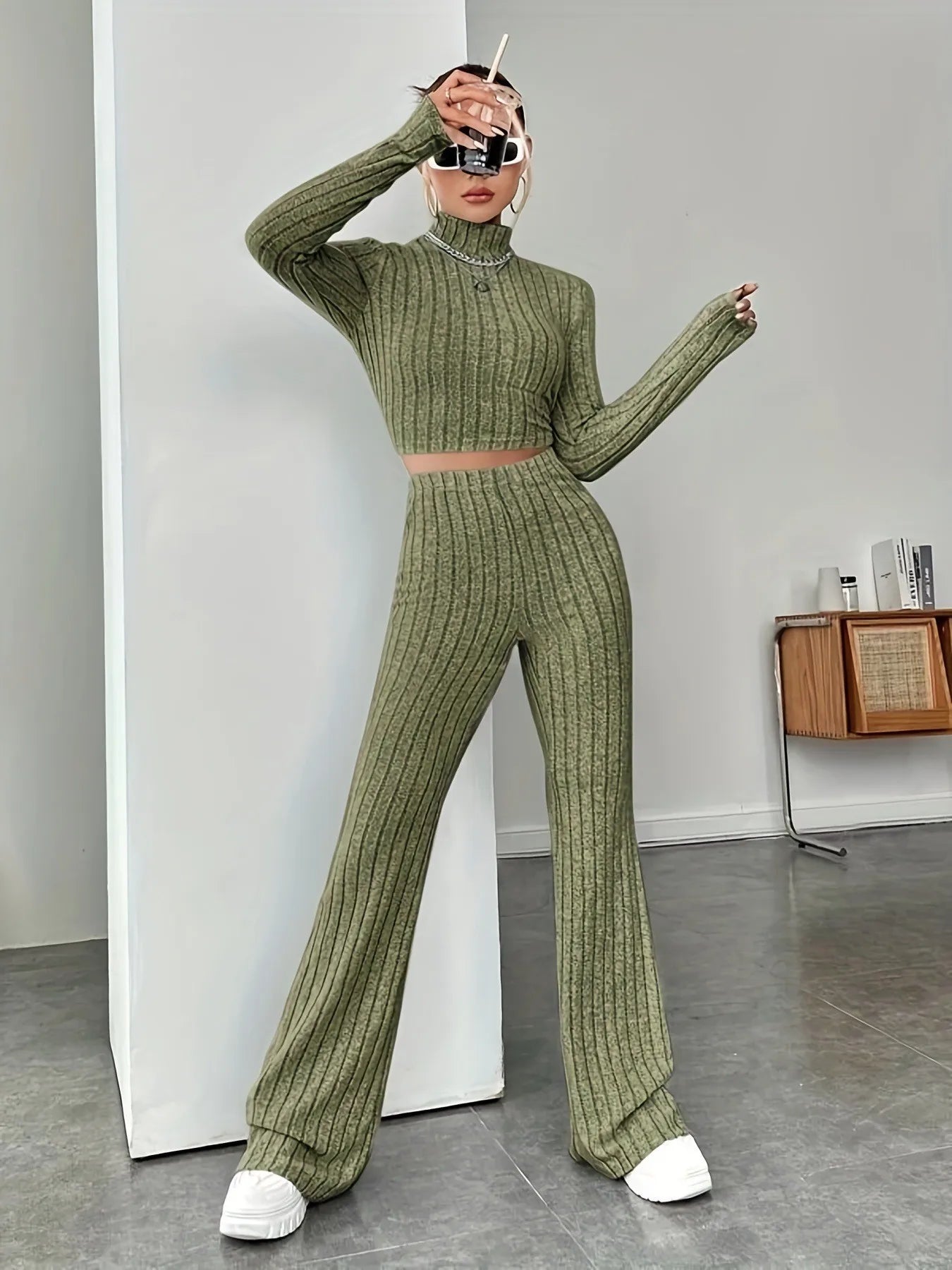 Two Piece Set For Women Streetwear