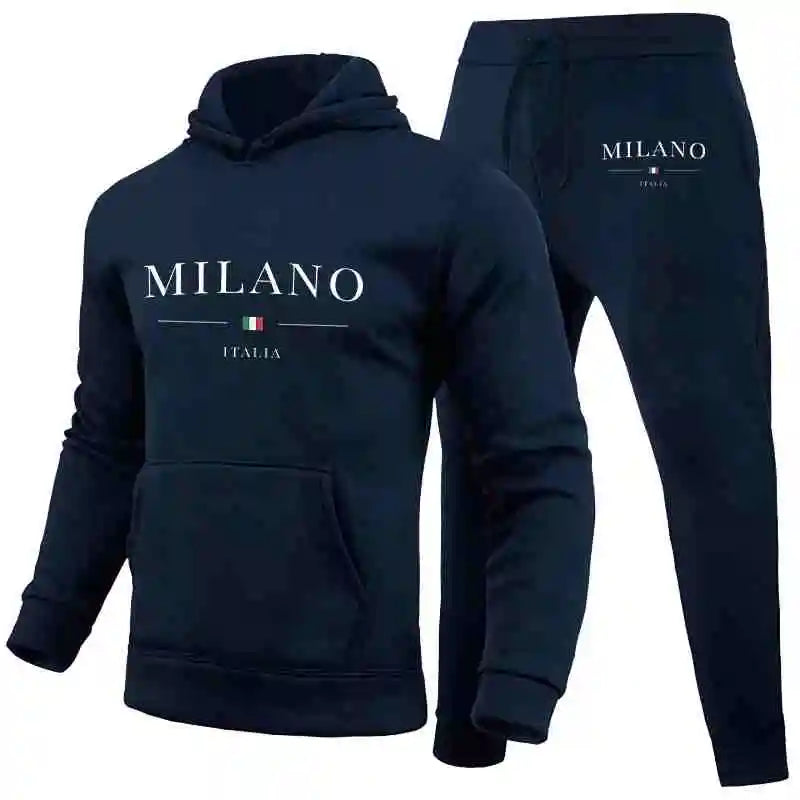 Men's Sports Hoodie Set