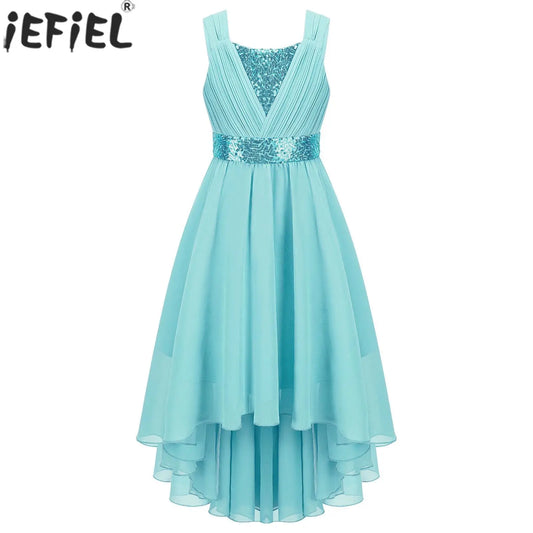 Flower Girls Dress Chiffon Princess