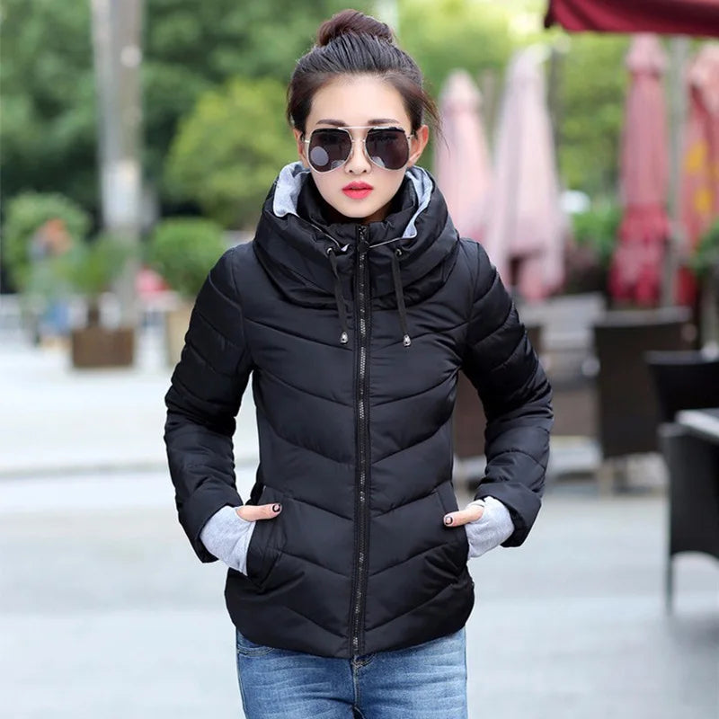 Women's Hooded Thick Jacket