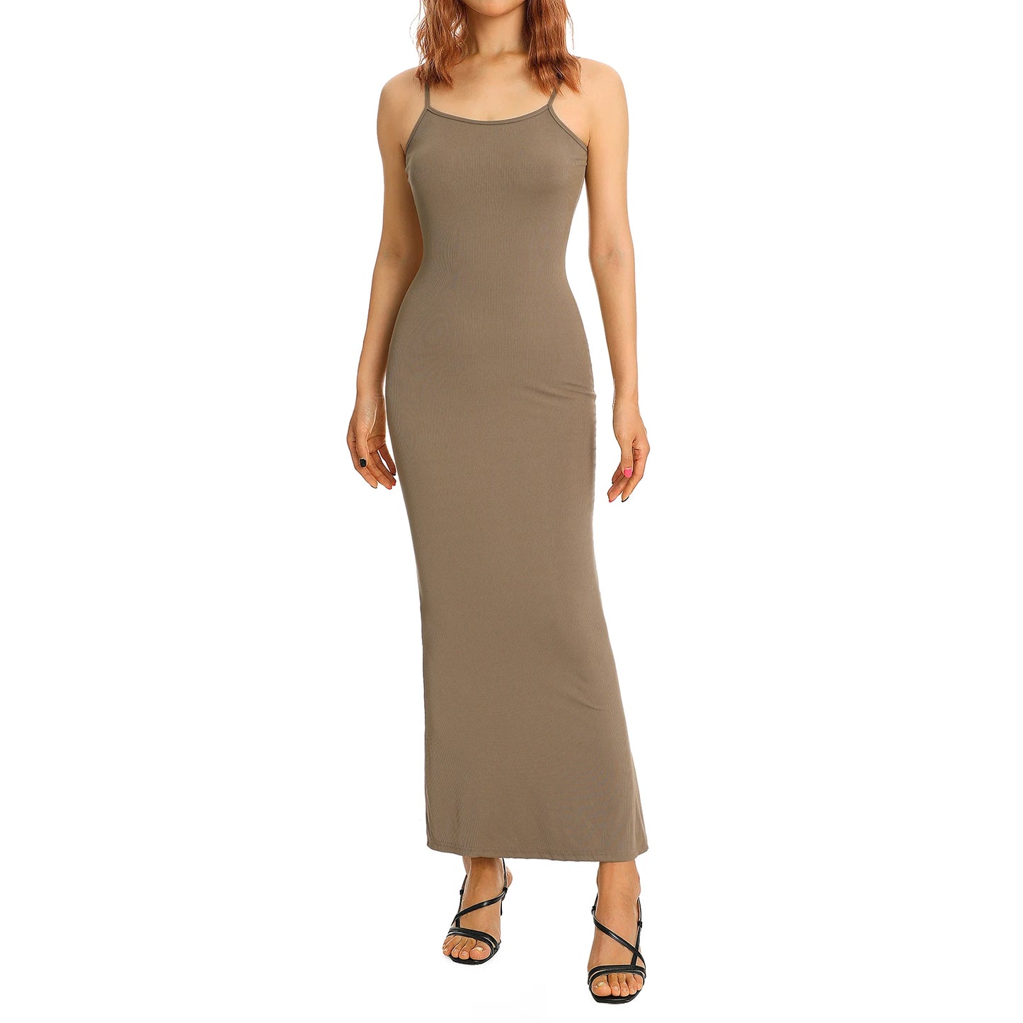 Women Casual Lounge Slip Long Dress