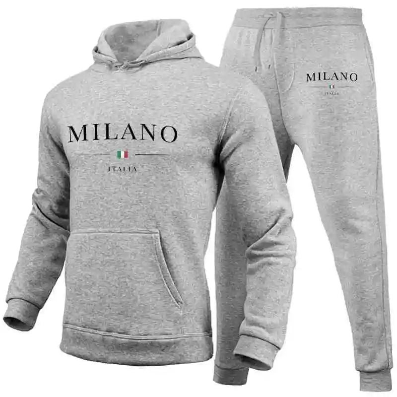 Men's Sports Hoodie Set