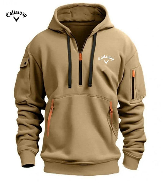 Dropped Shoulder Hooded Sweatshirt Men's Women's Plus Size Loose