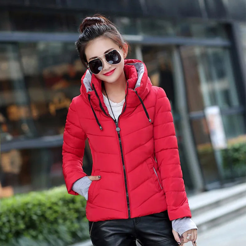 Women's Hooded Thick Jacket